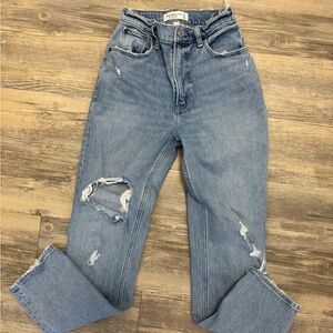 Abercombie & Fitch High Rise Jeans